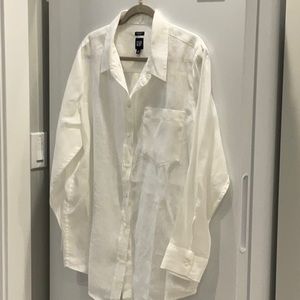 Gap boyfriend Linen shirt
